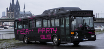 Partybus NRW mieten Mega Großer Partybus